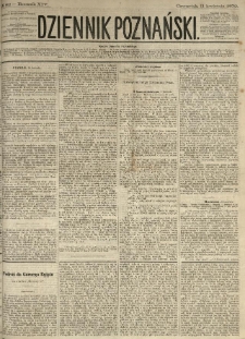 Dziennik Poznański 1872.04.11 R.14 nr82