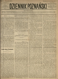 Dziennik Poznański 1872.04.13 R.14 nr84