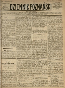 Dziennik Poznański 1872.04.16 R.14 nr86