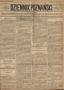 Dziennik Poznański 1872.04.17 R.14 nr87