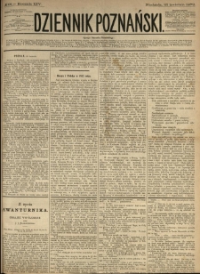 Dziennik Poznański 1872.04.21 R.14 nr91