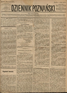 Dziennik Poznański 1872.05.01 R.14 nr99