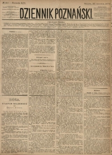 Dziennik Poznański 1872.06.22 R.14 nr140