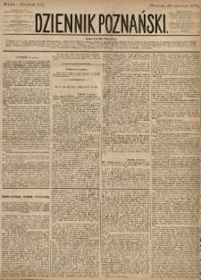 Dziennik Poznański 1872.06.25 R.14 nr142