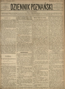 Dziennik Poznański 1872.07.21 R.14 nr164