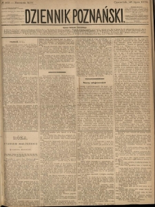 Dziennik Poznański 1872.07.25 R.14 nr167