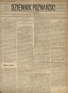 Dziennik Poznański 1872.08.21 R.14 nr189