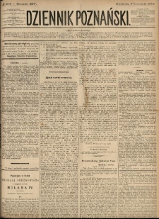 Dziennik Poznański 1872.09.08 R.14 nr205