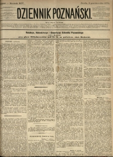 Dziennik Poznański 1872.10.02 R.14 nr225