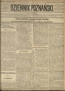 Dziennik Poznański 1872.10.05 R.14 nr228