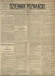 Dziennik Poznański 1872.11.08 R.14 nr256