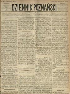 Dziennik Poznański 1872.12.12 R.14 nr285