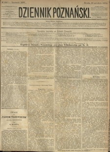 Dziennik Poznański 1872.12.18 R.14 nr290