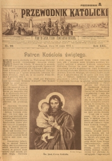 Przewodnik Katolicki. 1916 R.22 nr20