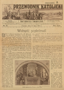 Przewodnik Katolicki. 1916 R.22 nr31