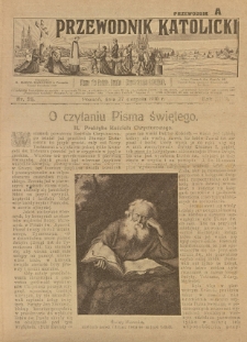Przewodnik Katolicki. 1916 R.22 nr35
