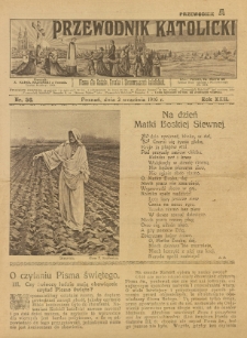 Przewodnik Katolicki. 1916 R.22 nr36