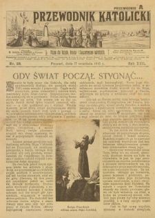 Przewodnik Katolicki. 1916 R.22 nr38