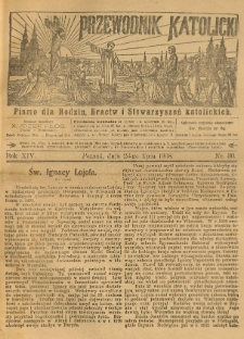 Przewodnik Katolicki. 1908 R.14 nr30