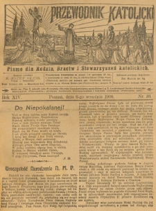 Przewodnik Katolicki. 1908 R.14 nr36