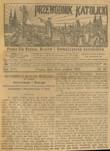 Przewodnik Katolicki. 1908 R.14 nr50