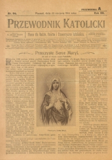 Przewodnik Katolicki. 1914 R.20 nr34