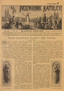 Przewodnik Katolicki. 1914 R.20 nr43
