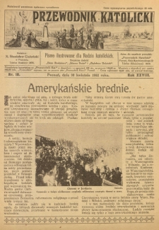 Przewodnik Katolicki. 1922 R.28 nr18