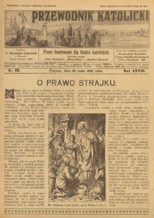 Przewodnik Katolicki. 1922 R.28 nr22