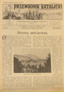 Przewodnik Katolicki. 1922 R.28 nr32