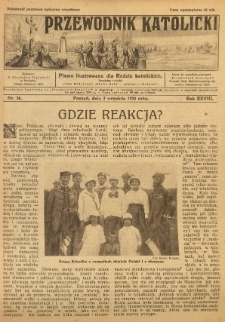Przewodnik Katolicki. 1922 R.28 nr36