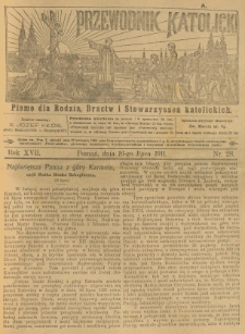 Przewodnik Katolicki. 1911 R.17 nr28