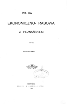 Walka ekonomiczno-rasowa w poznańskiem