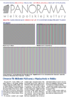 Panorama Wielkopolskiej Kultury. 2011. Nr62