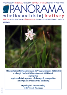 Panorama Wielkopolskiej Kultury. 2011. Nr63