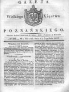 Gazeta Wielkiego Xięstwa Poznańskiego 1837.12.12 Nr291