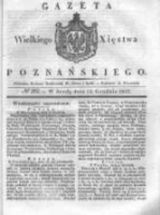 Gazeta Wielkiego Xięstwa Poznańskiego 1837.12.13 Nr292