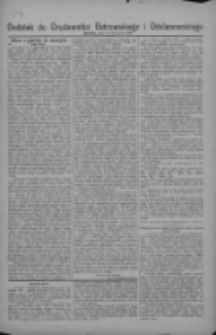 Dodatek do Orędownika Ostrowskiego i Odolanowskiego 1925.11.13