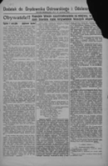 Dodatek do Orędownika Ostrowskiego i Odolanowskiego 1925.12.18