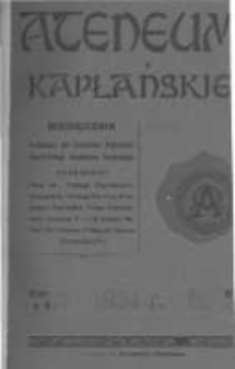 Ateneum Kapłańskie. 1934 R.20 T.34 z.1