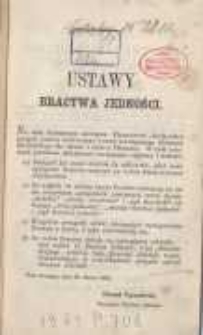 Ustawy Bractwa Jedności