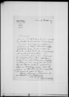 A. Carnot do Lazare Augé. List z 4 XII 1870 roku