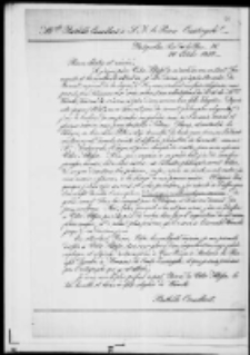 Bathilde Conseillant do Adama Jerzego Czartoryskiego. List z 26 X 1859 roku