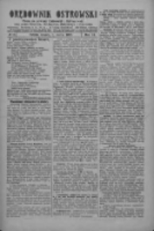 Orędownik Ostrowski: pismo na miasto i powiaty Ostrowski i Odolanowski oraz miast Ostrowa, Odolanowa, Sulmierzyc i Raszkowa 1925.03.03 R.74 Nr18