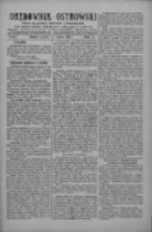 Orędownik Ostrowski: pismo na miasto i powiaty Ostrowski i Odolanowski oraz miast Ostrowa, Odolanowa, Sulmierzyc i Raszkowa 1925.03.13 R.74 Nr21