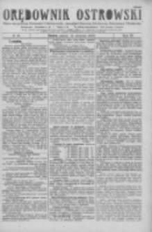 Orędownik Ostrowski: pismo na miasto i powiaty Ostrowski i Odolanowski oraz miast Ostrowa, Odolanowa, Sulmierzyc i Raszkowa 1926.08.13 R.75 Nr65