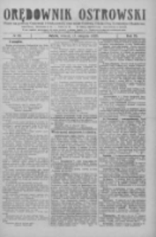 Orędownik Ostrowski: pismo na miasto i powiaty Ostrowski i Odolanowski oraz miast Ostrowa, Odolanowa, Sulmierzyc i Raszkowa 1926.08.17 R.75 Nr66