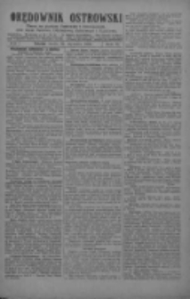 Orędownik Ostrowski: pismo na miasto i powiaty Ostrowski i Odolanowski oraz miast Ostrowa, Odolanowa, Sulmierzyc i Raszkowa 1925.01.21 R.74 Nr6