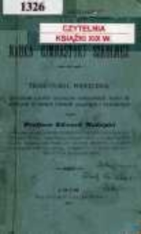 Nauka gimnastyki szkolnej: teoretyczny podręcznik dla uczniów i uczennic seminaryów nauczycielskich tudzież dla nauczycieli w szkołach ludowych pospolitych i wydziałowych