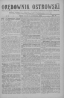 Orędownik Ostrowski: pismo na miasto i powiaty Ostrowski i Odolanowski oraz miast Ostrowa, Odolanowa, Sulmierzyc i Raszkowa 1926.10.12 R.75 Nr82